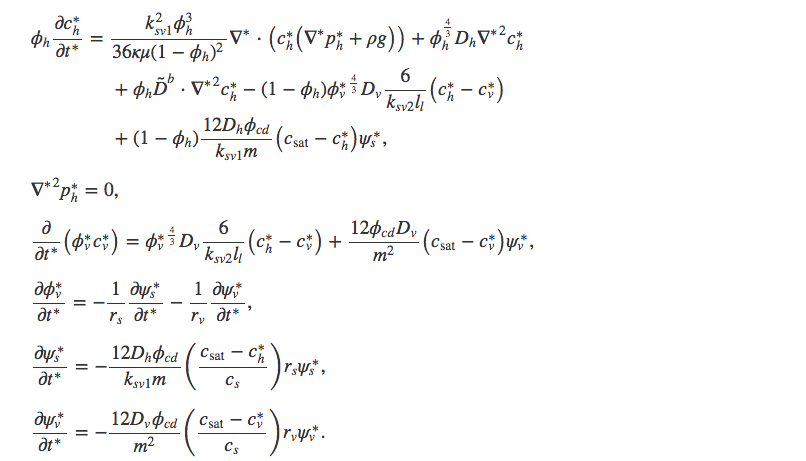 differential formula for coffee extraction